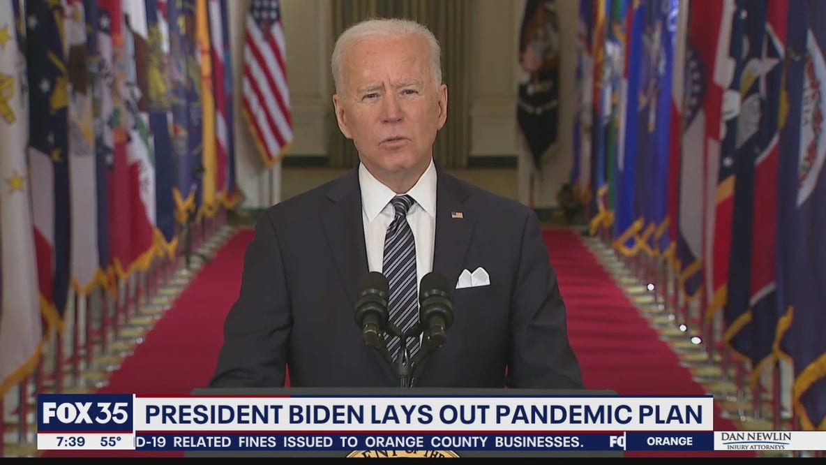 President Biden lays out pandemic plan